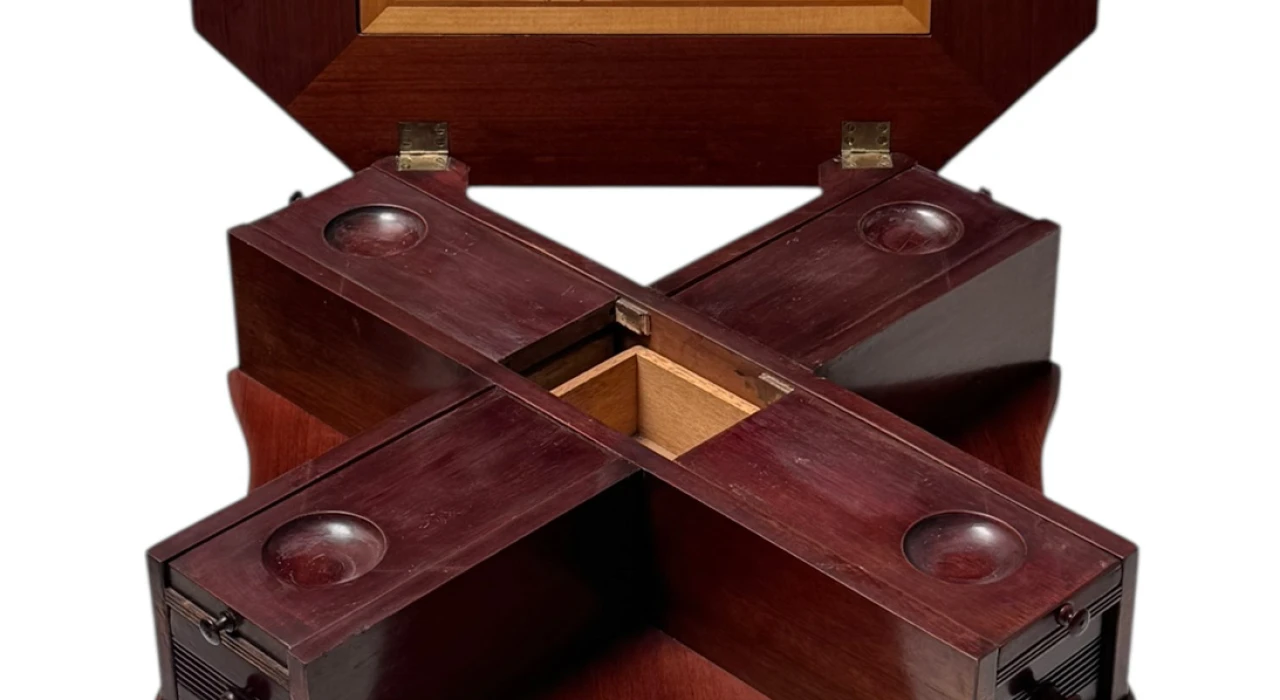 Vienna Secession Chess Table or Game Table, 1900s